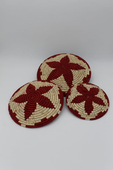 Sabai Grass Wall Art - Set of 3