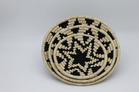 Dual coloured handwoven set of 3 wall art